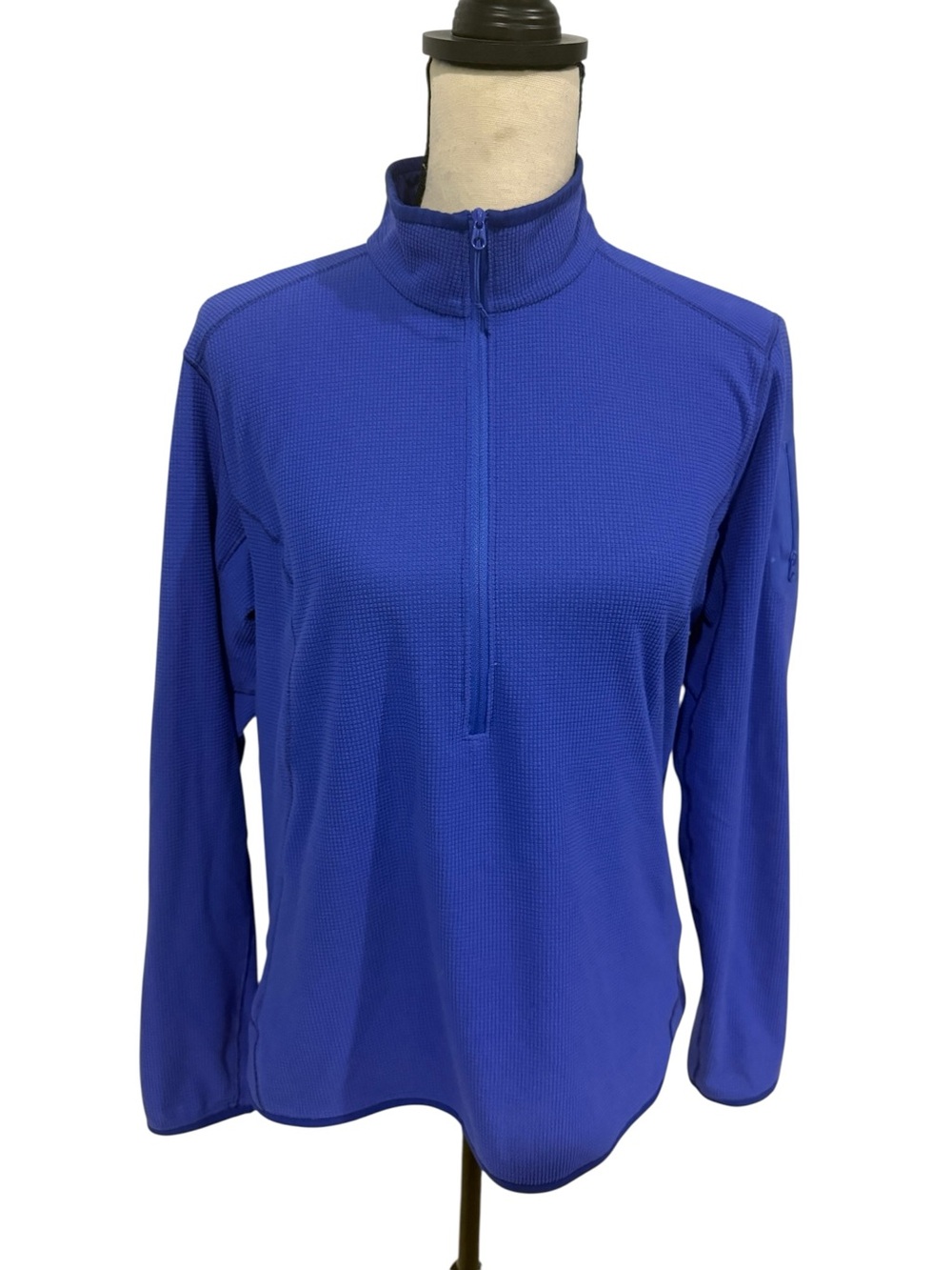 Arc’teryx Delta Lt Zip Neck Pullover Sz Large Blue